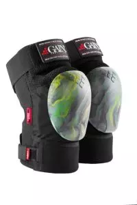 GAIN Protection THE SHIELD PRO Knee Pads Gold Green