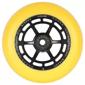 UrbanArtt Civic 115 x 30 x 30 Wheel Yellow Black