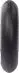 Roată Lucky Toaster 100 Black White Swirl