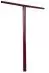 Ghidon Triad Felon OS  28 x 24 Trans Red