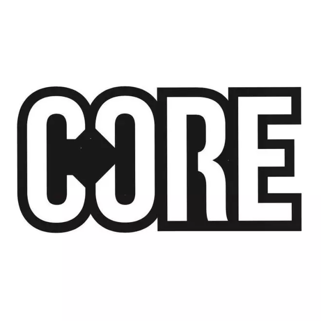 Autocolant CORE Classic Black