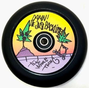 BLANK No More 110 Wheel x Damn, he just backlipped