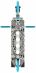Trotinetă Freestyle CORE CL1 Mini Chrome Teal