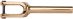 Furcă Striker Lux IHC Gold Chrome