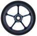 Roată Black Pearl Original Double V3 110 Chrome Blue