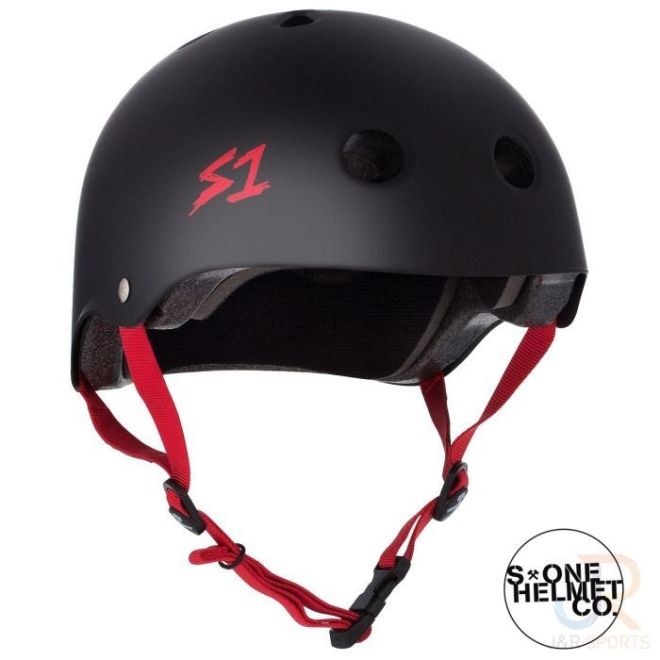 Casca S-One Lifer Matt Black Red
