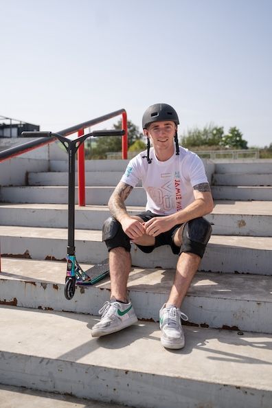 Trotinetă Freestyle IVS Journey 3 Jamie Hull Neo Black