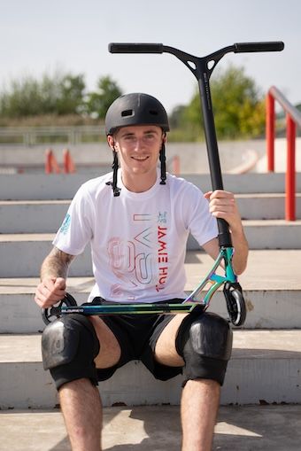 Trotinetă Freestyle IVS Journey 3 Jamie Hull Neo Black
