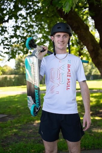 Trotinetă Freestyle IVS Journey 3 Jamie Hull Raw Teal
