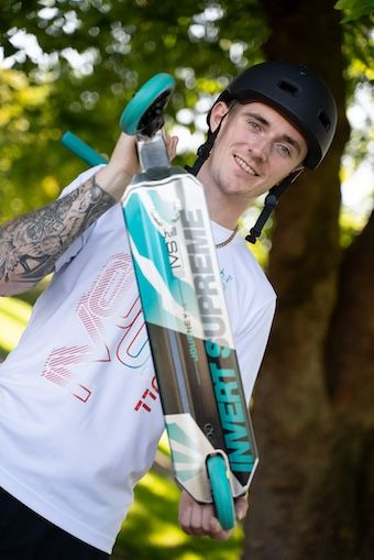 Trotinetă Freestyle IVS Journey 3 Jamie Hull Raw Teal