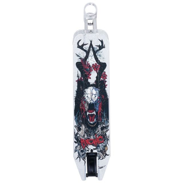 Deck Triad Psychic Regular 4.7 x 19.5 Stone Raw Black