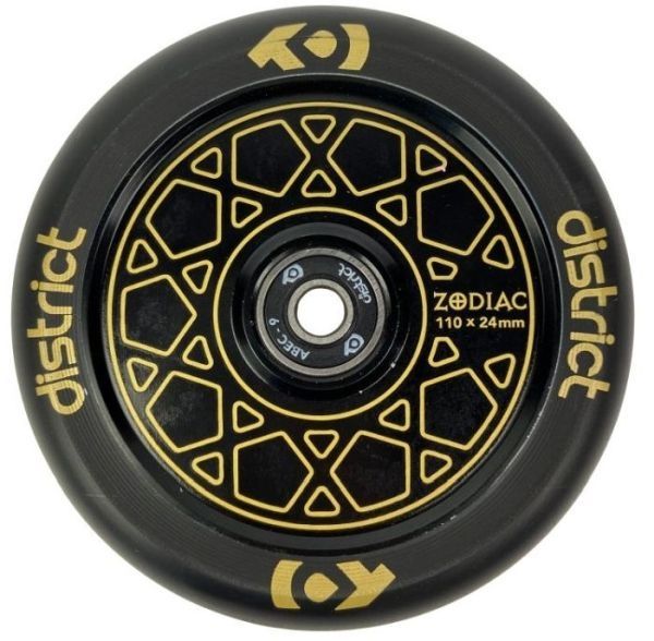 Roată District Zodiac 110 Black Gold