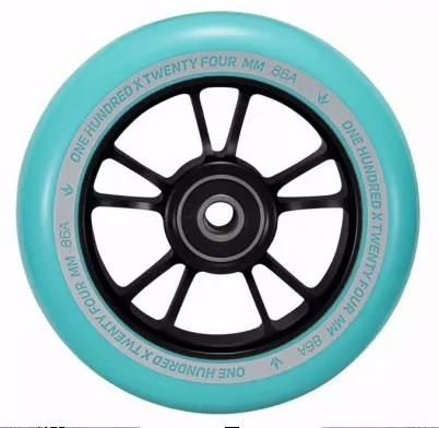 Roată Blunt 10 Spokes 100 Teal Black