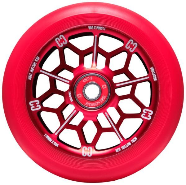 Roată CORE Hex Hollow 110 Red