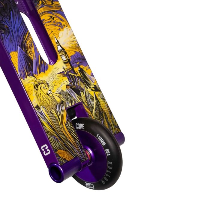 Trotinetă Freestyle CORE ST2 Halfbarz Deep Purple