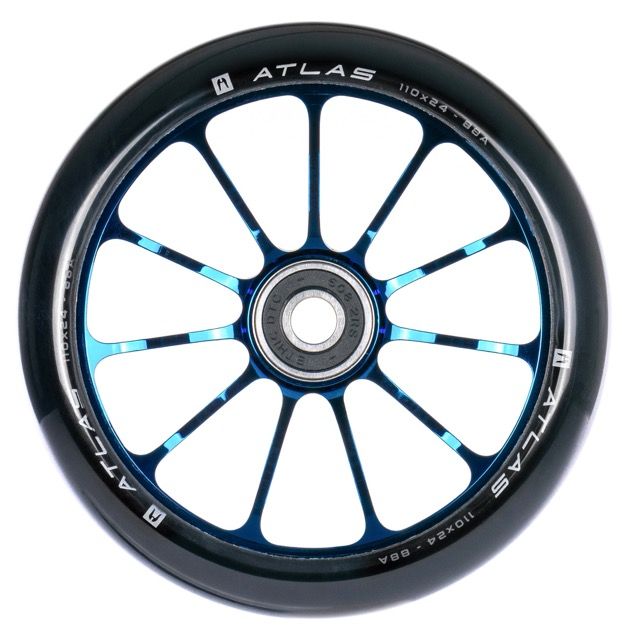 Roată Ethic Atlas 110 Chrome Blue