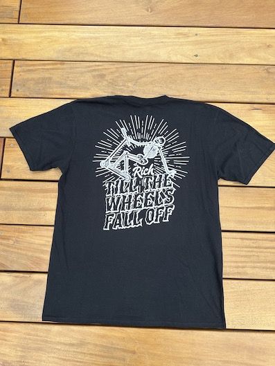 Tricou Rich Till The Wheels Fall Off Black