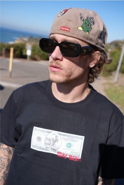 Tricou RICH Dollar Goat Black