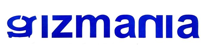 Autocolant GIZMANIA Rectangle M Blue