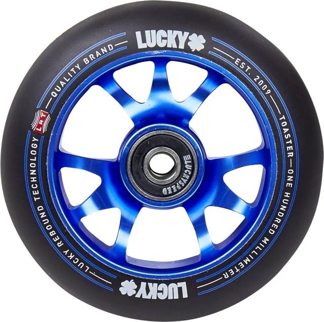 Roată Lucky Toaster 100 Black Blue