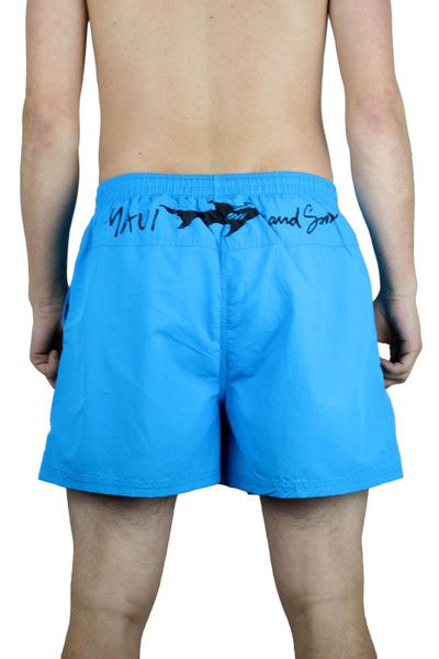 Pantaloni scurți de plajă MAUI Party Rocker Volley Blue