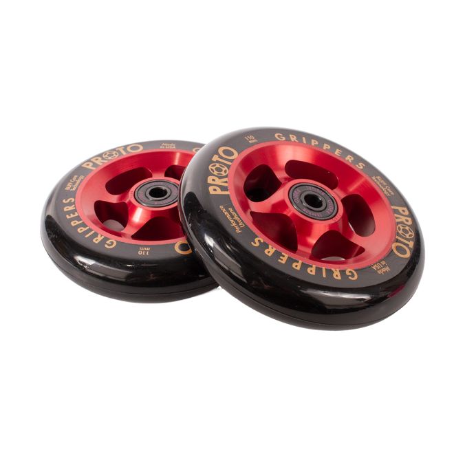 Roată PROTO Gripper 110 Black on Red