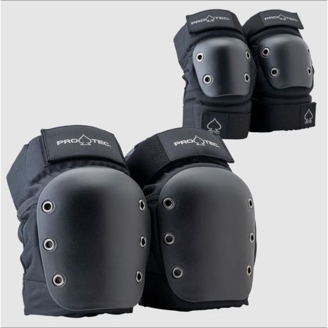 Genunchiere și cotiere Pro-Tec Open Black