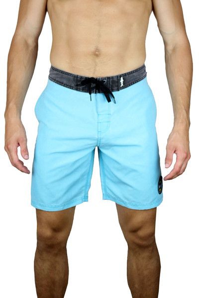 Pantaloni scurți de plajă MAUI Rad Ride Board Blue