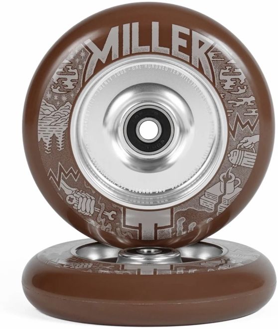 Roată Tilt Issac Miller 110 Wheel Coffee