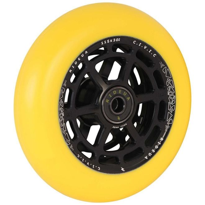 Roată UrbanArtt Civic 115 x 30 x 30 Yellow Black