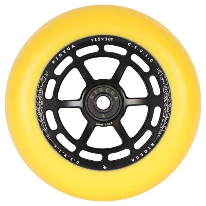 Roată UrbanArtt Civic 115 x 30 x 30 Yellow Black
