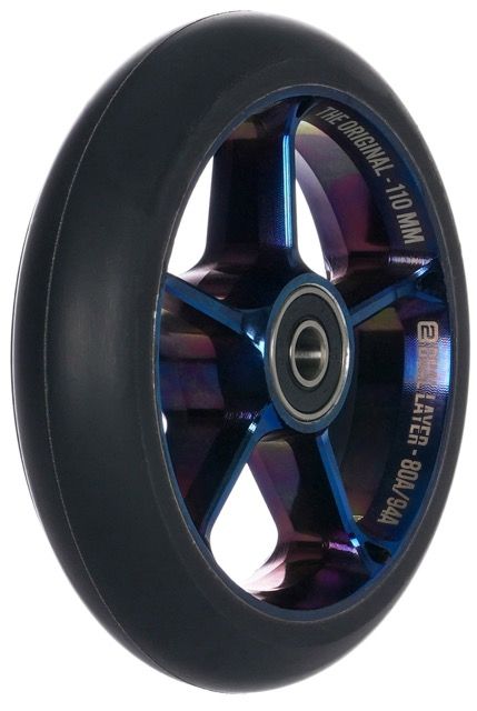 Roată Black Pearl Original Double V3 110 Chrome Blue