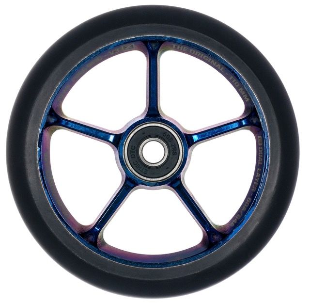 Roată Black Pearl Original Double V3 110 Chrome Blue