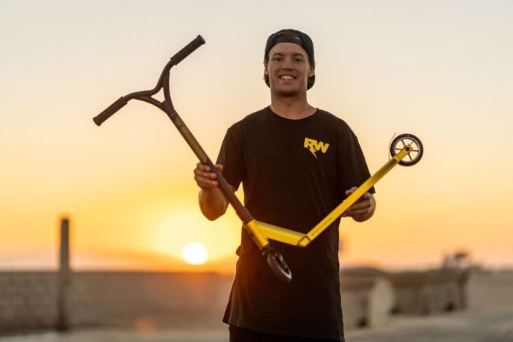 Trotinetă Freestyle Nitro Circus RW JUNIOR REPLICA Gold Black